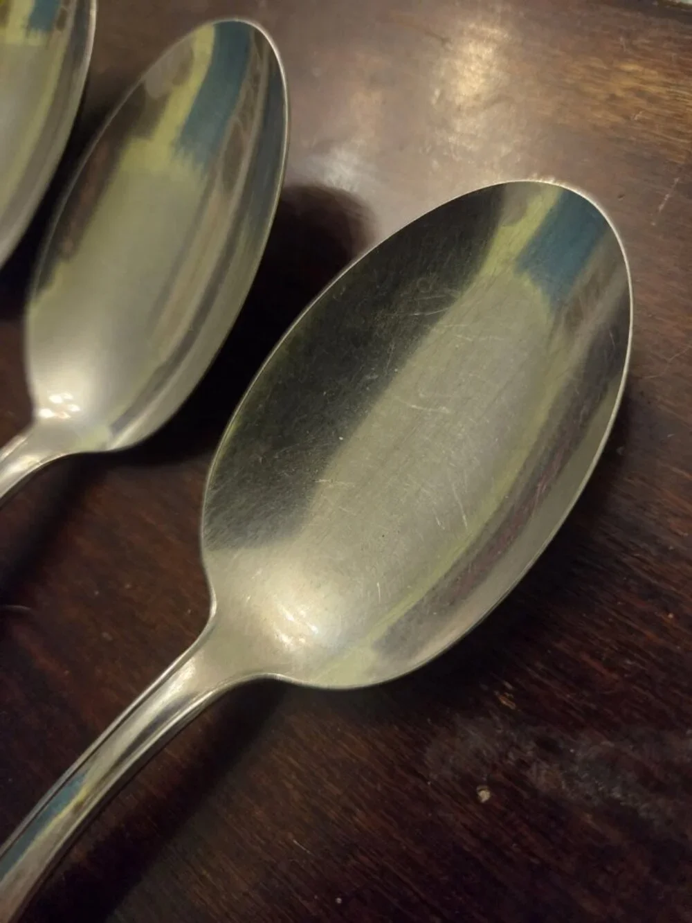 Set 6 Tablespoons Wusthof Hallmark Stainless Flatware Germany Spoons
